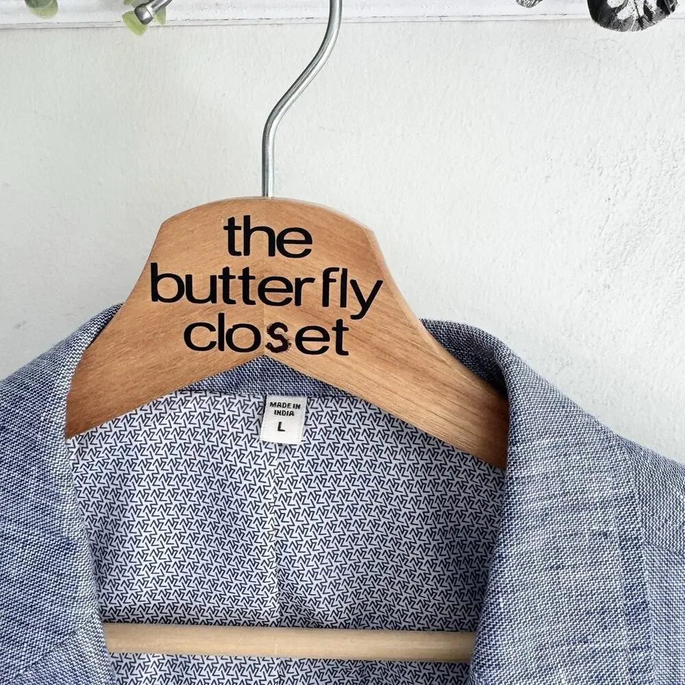 Men’s J. Crew Baird Mcnutt Linen Murano Slim Fit Chambray Blazer Large CP